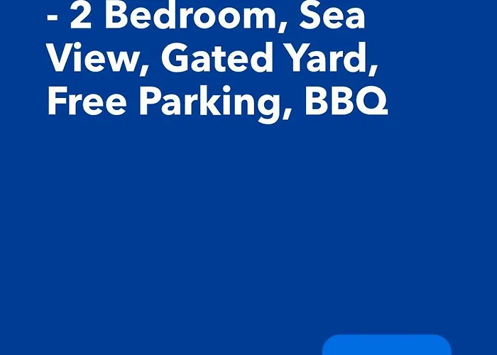 Apartment Lucky Star - 2 Bedroom, Sea View, Large Balcony, Free Parking, Bbq